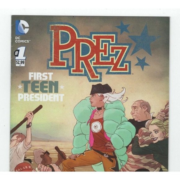 Prez #1 First Teen President High Grade DC Comic Book - Picture 4 of 10